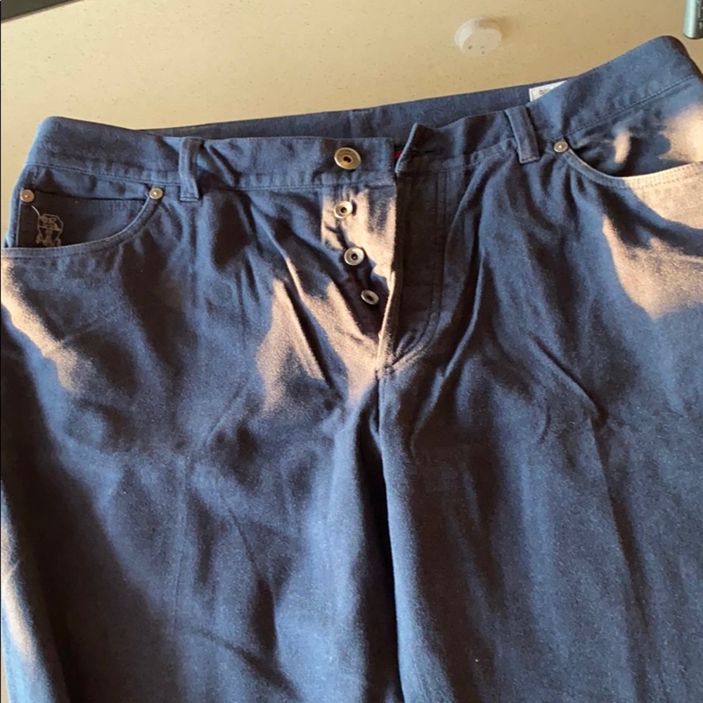 Brunello Cucineli wool pants.